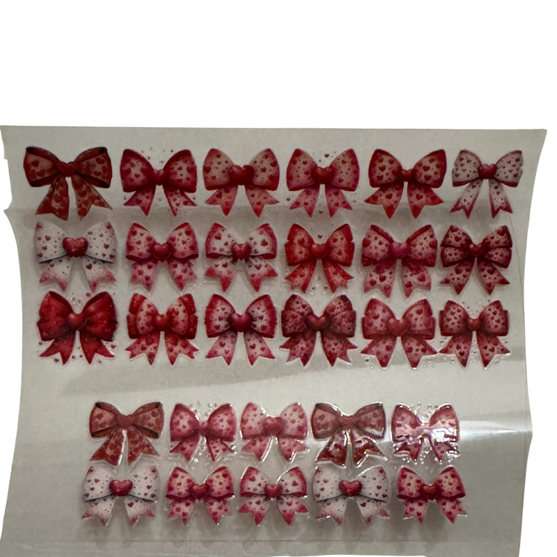Bows w/ Hearts - MINI