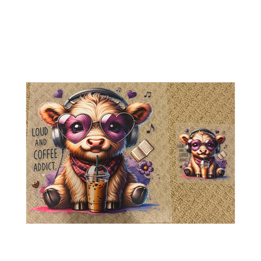Loud & Coffee Cow DTF Set
