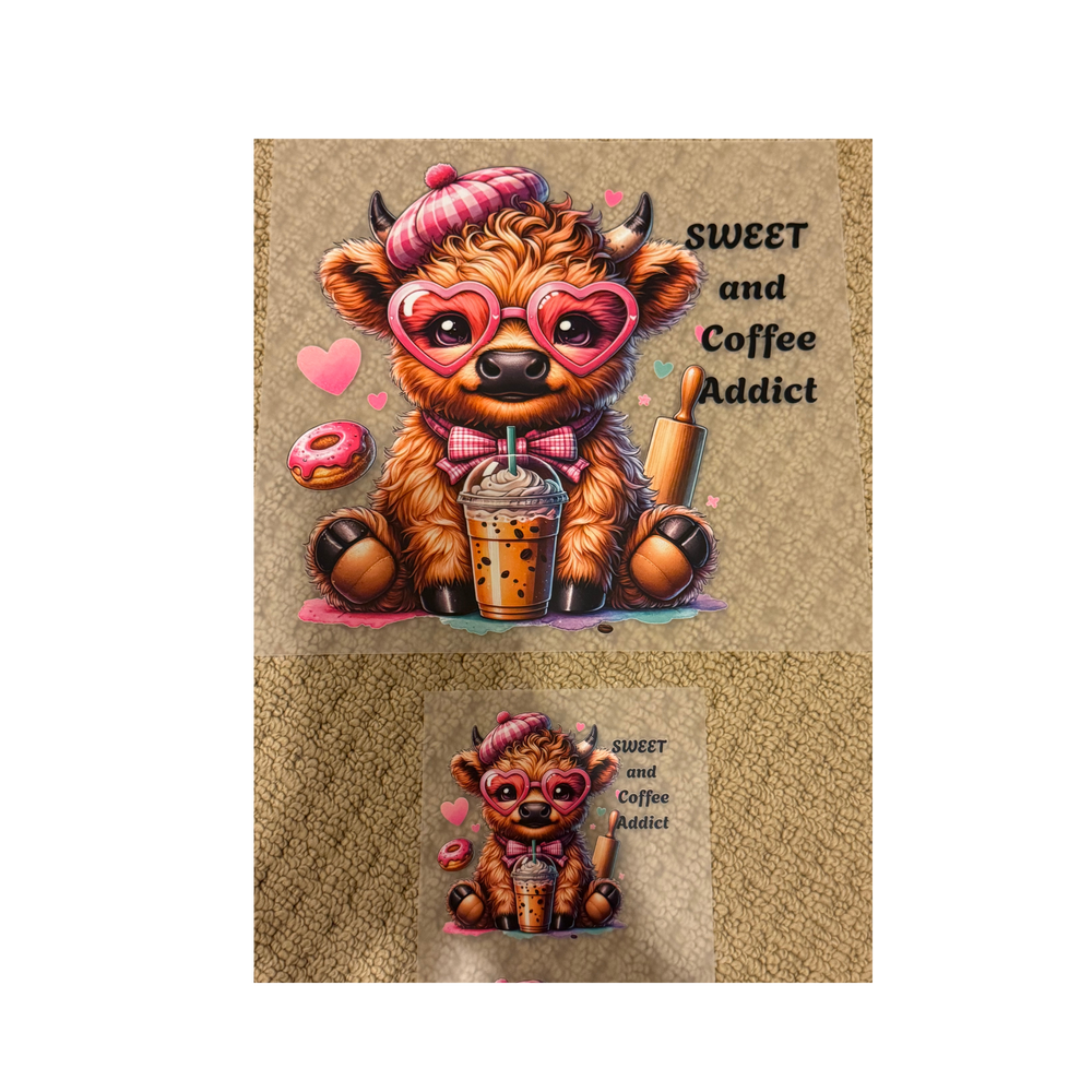 Sweet & Coffee Cow DTF Set