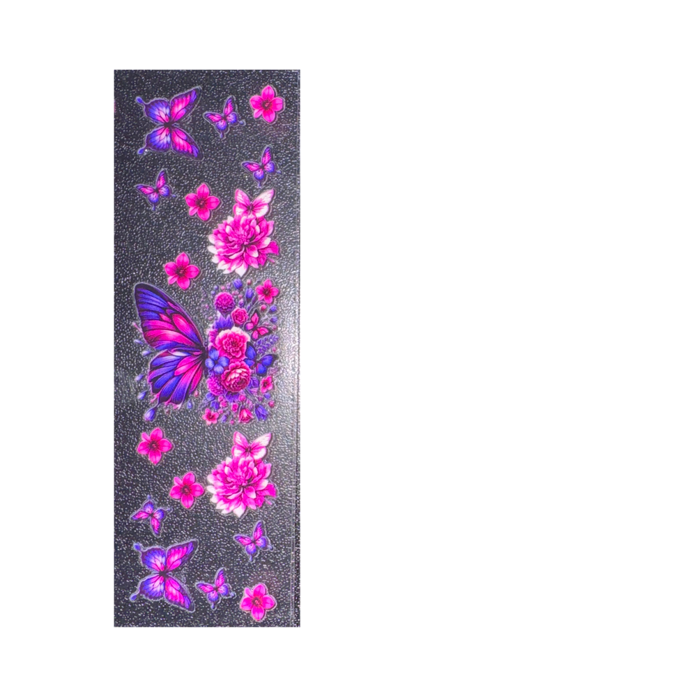 Pen - Pink Purple Butterfly