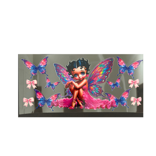 Betty in Pink Butterfly