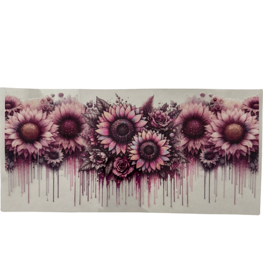 Pink Purple Flower Drip