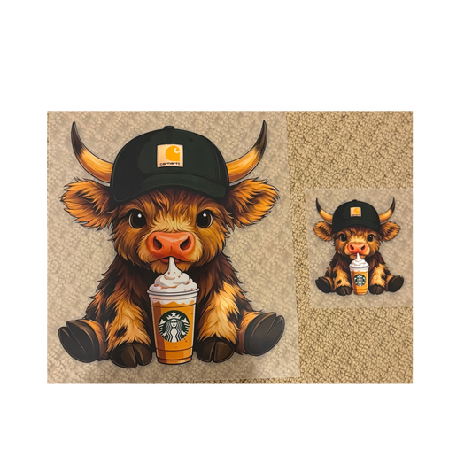Starbies Cow DTF Set
