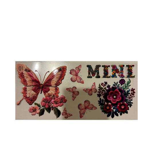 Floral Butterfly Mini