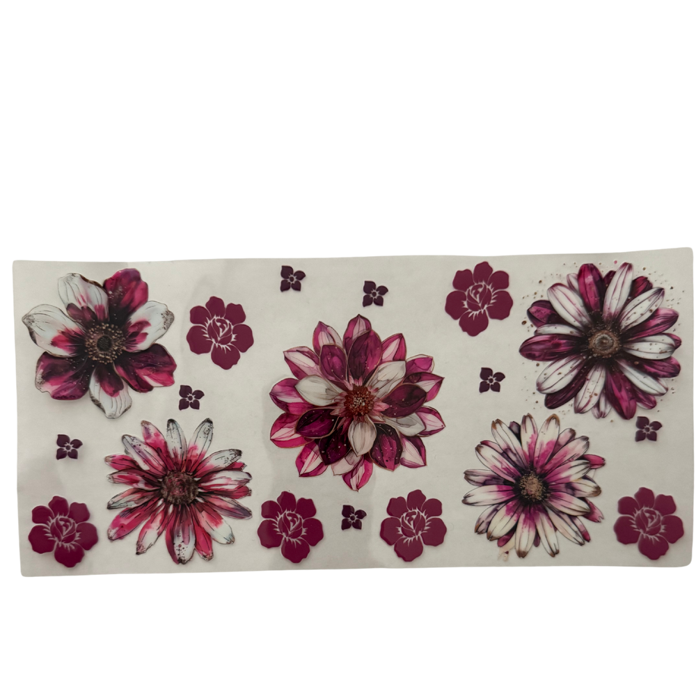 Purple White Flowers