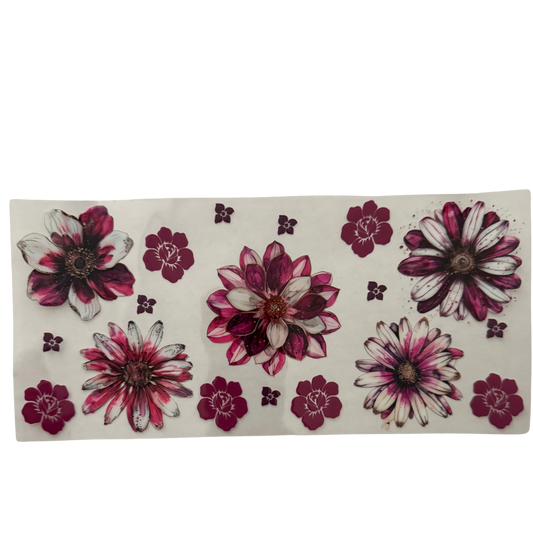 Purple White Flowers