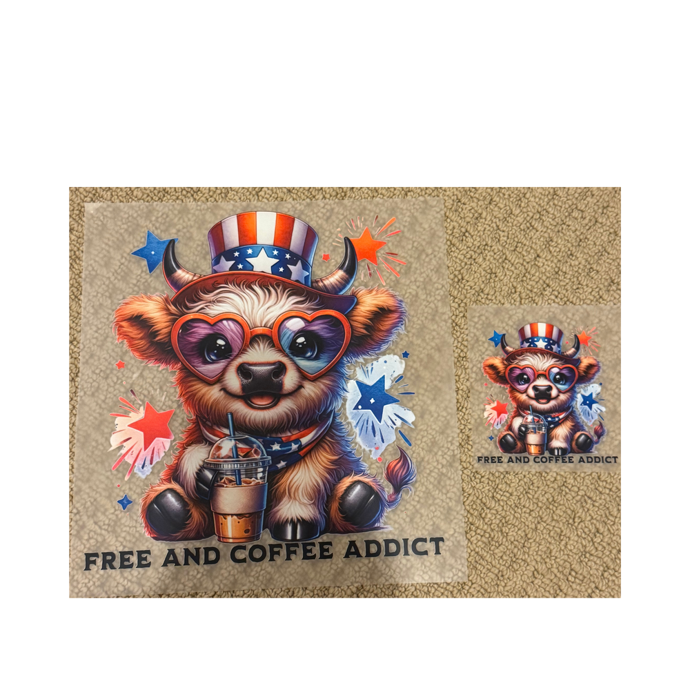 Free & Coffee DTF Set