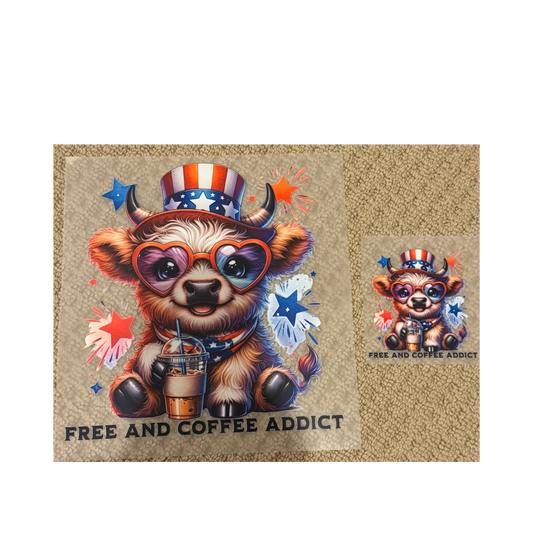 Free & Coffee DTF Set