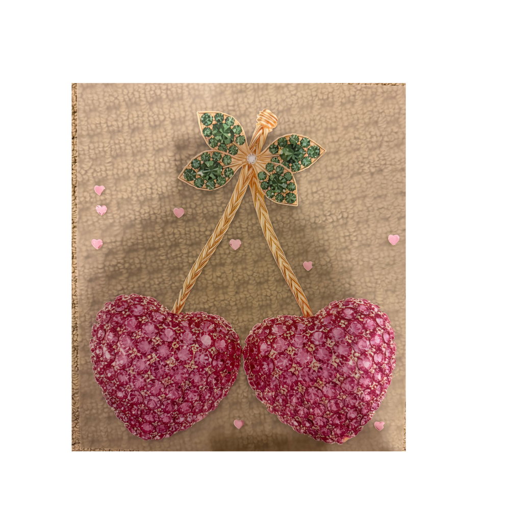 DTF - Diamond Heart Cherries
