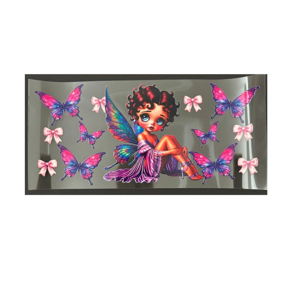 Betty in Purple Butterfly