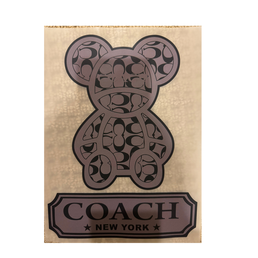 DTF - Grey Coach Bear