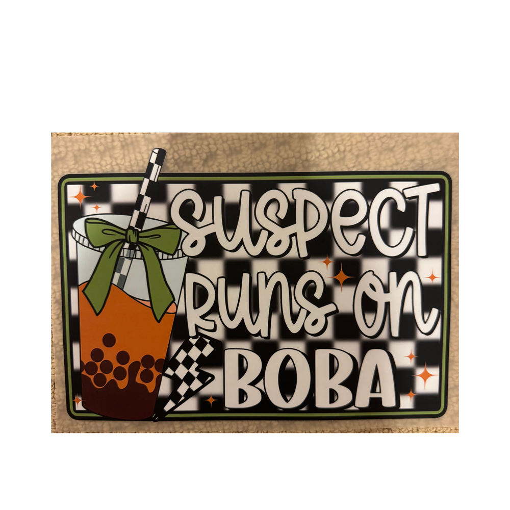 DTF - Suspect Runs on Boba