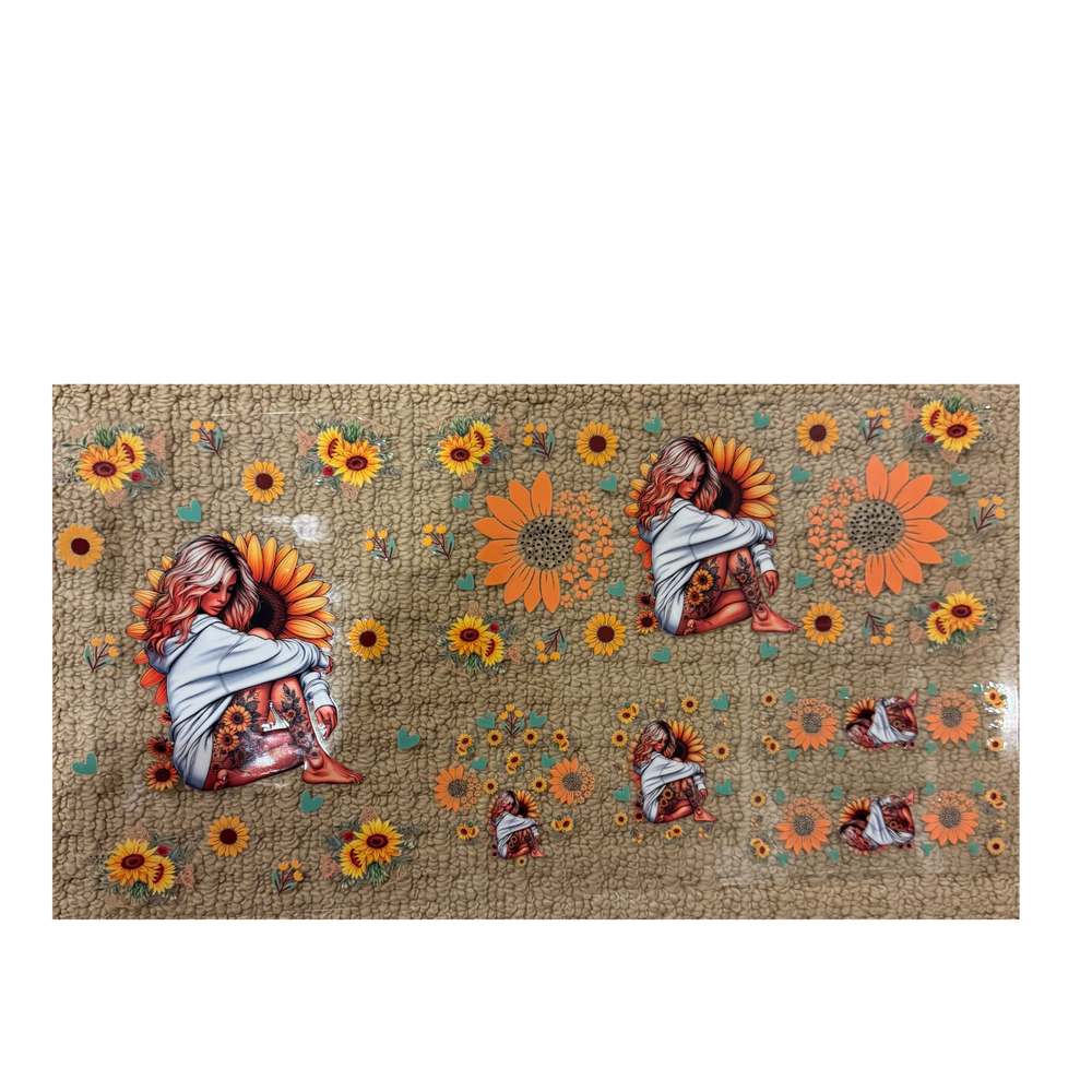 6 in 1 - Sunflower Tattoo Girl