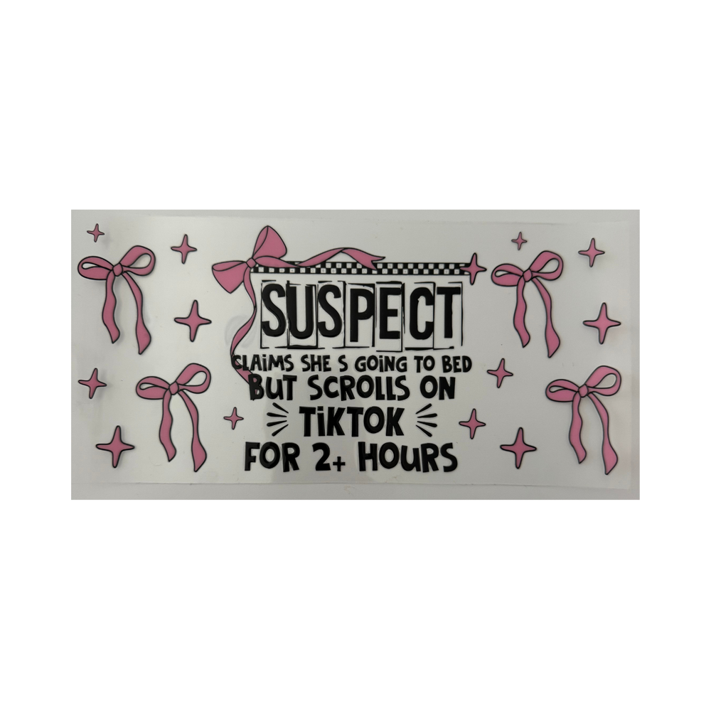 Suspect Scrolls TikTok