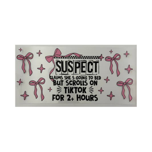 Suspect Scrolls TikTok