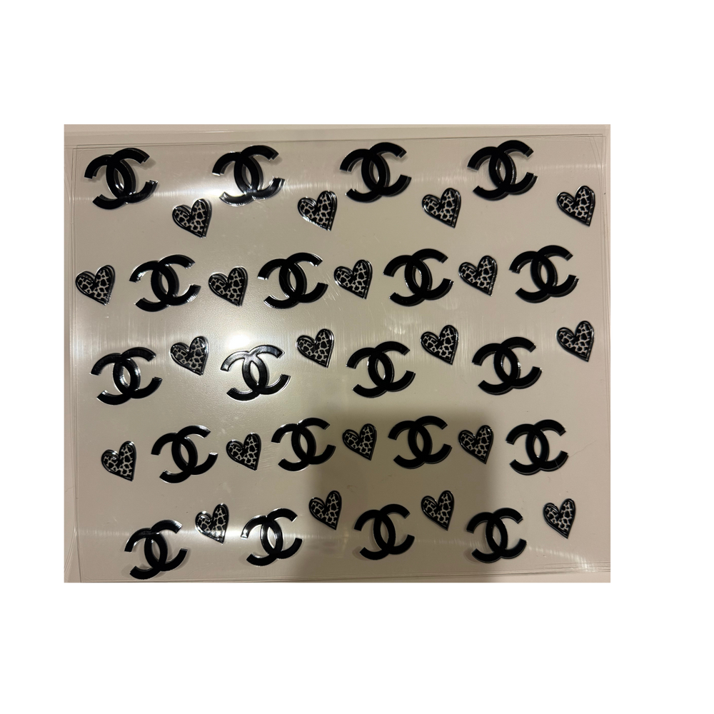 40oz - CC w/ Cheetah Hearts