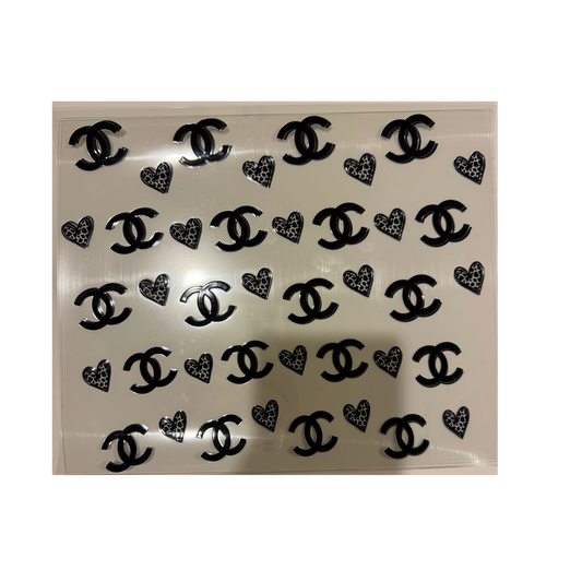 40oz - CC w/ Cheetah Hearts