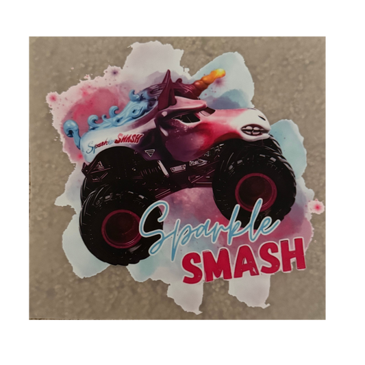 KIDS DTF - Sparkle Smash Monster Truck