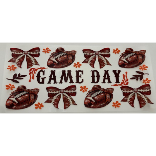 Game Day Football Bows
