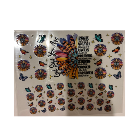 God Says You Are Flower - 40oz