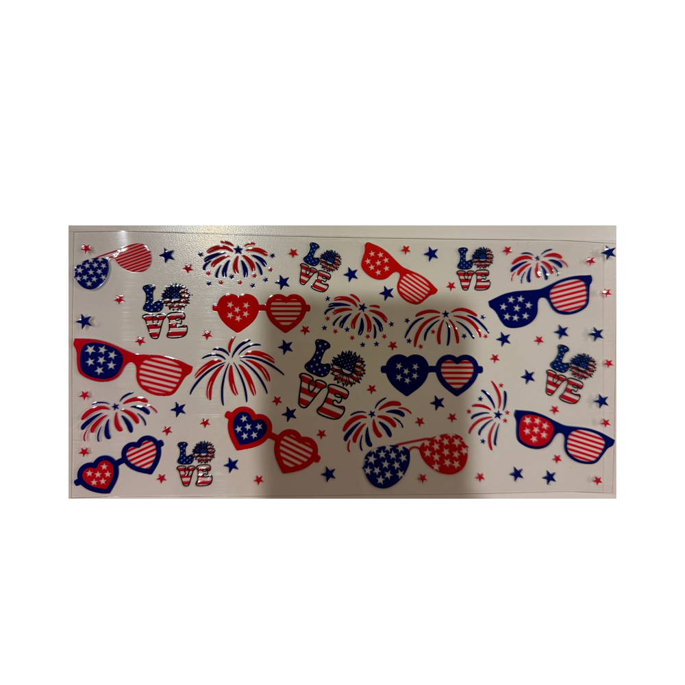 USA Sunglasses & Fireworks