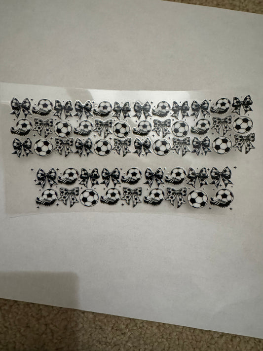 3oz - Soccer Balls & Bows
