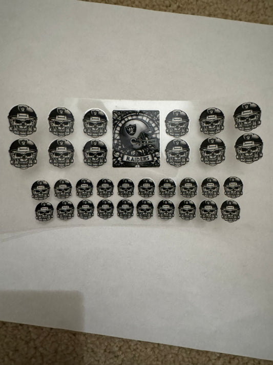 3oz - Raiders Skuls