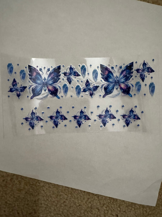 3oz - Blue Butterflies