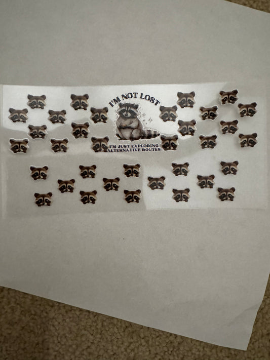 3oz - Raccoon Not Lost