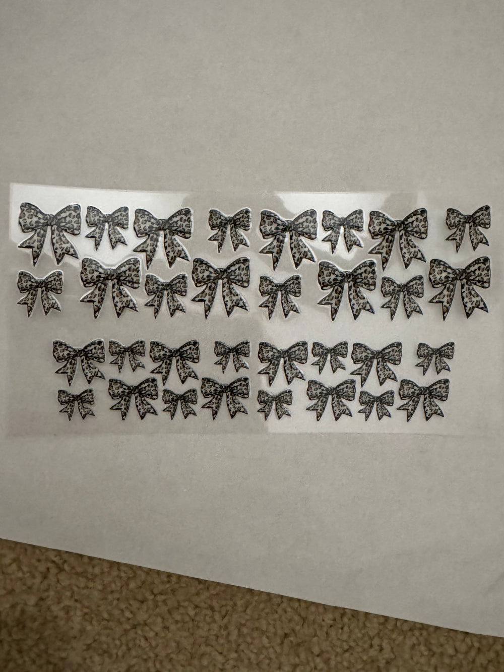 3oz - Big Print Cheetah Bows