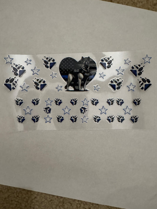 3oz - K9 Dog