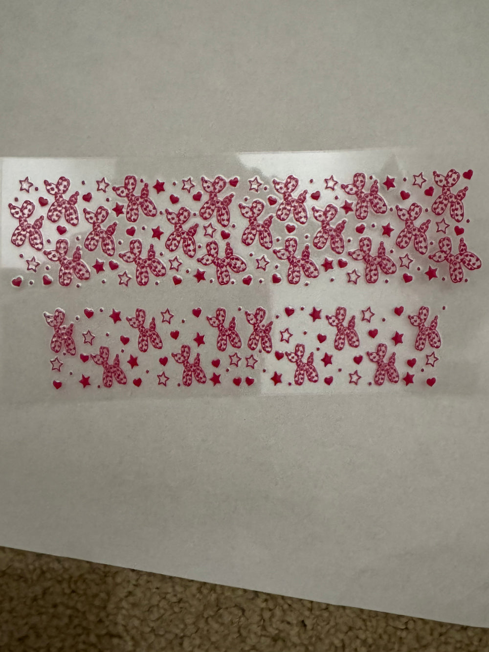 3oz - Balloon Dog Hearts