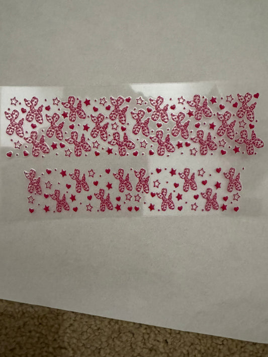 3oz - Balloon Dog Hearts