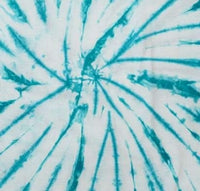 White & Turquoise